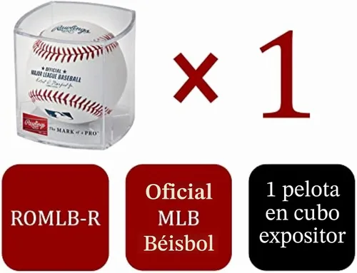 Vista 6 de Rawlings pelota oficial de la liga mayor de béisbol
