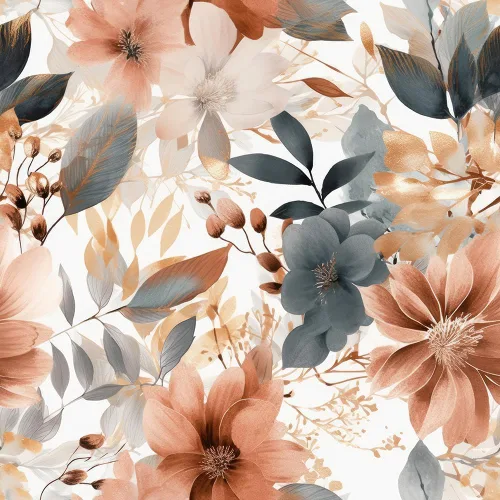 Vista 9 de MuralPeel Flores de Árbol Rosas Coloridas Fantásticas Arcoíris Maravilla de Fantasía Paisaje de Cuento de Hadas Papel Pintado de Despegar y Pegar