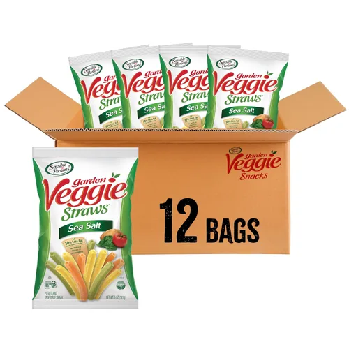 Vista 7 de Sensible Portions Garden Veggie Straws, queso cheddar, 5 onzas (paquete de 12)