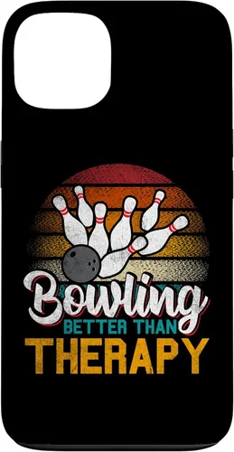 Vista 7 de iPhone 16 Bowling - Better Than Therapy Bowler Case