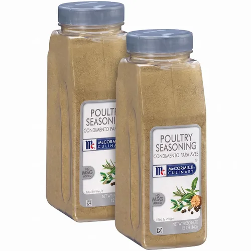 Vista 13 de McCormick Culinary Condimento para aves de corral, 12 oz - Un recipiente de 12 onzas de especias de condimento para aves de corral sin MSG