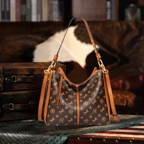 Vista 7 de Montana West Bolso de hombro oculto para mujer, bolso cruzado de moda