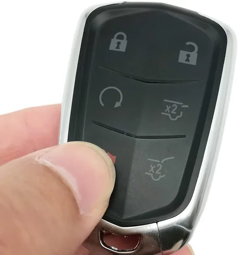 Vista 3 de Funda de repuesto para llavero de 6 botones para Cadillac Escalade ESV CT6 sin llave remota