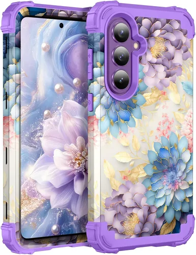 Vista 39 de Hocase Funda para Galaxy S20 FE 5G, Protección resistente a prueba de golpes, goma de silicona suave + parachoques de plástico duro, funda