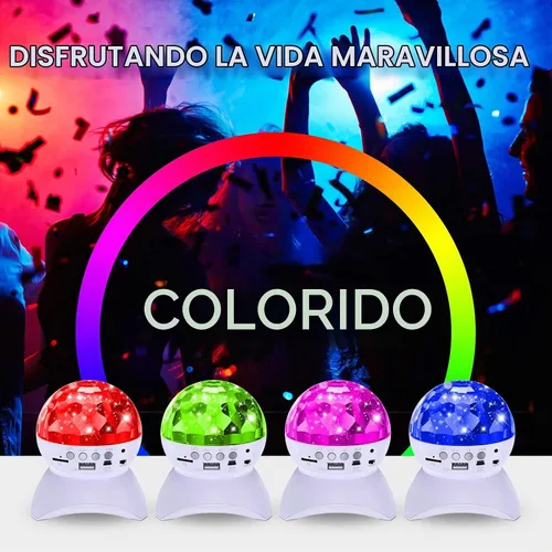 Vista 7 de Altavoz de espectáculo de luz de fiesta en casa de bola