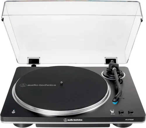 Vista 8 de Audio-Technica AT-LP70XBT Tocadiscos Inalámbrico (Negro/Bronce)