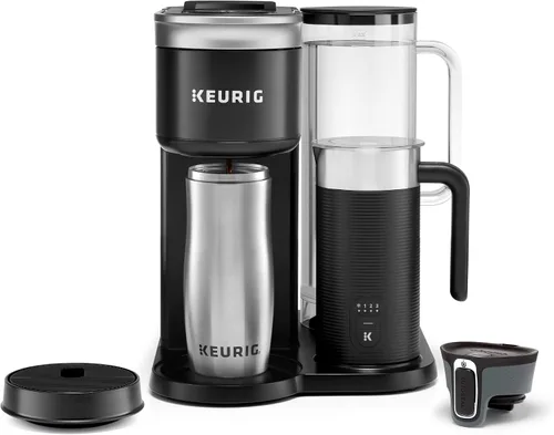 Vista 23 de Keurig K-Cafe SMART - Máquina de café de una sola porción con cápsulas K-Cup, color negro