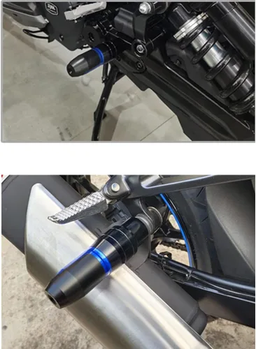 Vista 8 de Universal marco deslizante bloque protector de colisión para XJ6 MT03 MT07 M09 MT10 xmax125 250 XSR 155 700 900 YZFR1 R3 R6 R7 YZFR6 TENERE 700