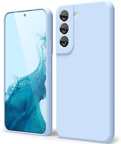 Vista 266 de oakxco Funda para teléfono Samsung Galaxy S8 de silicona líquida, delgada y fina de gel de goma suave TPU cubierta protectora simple llana