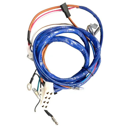 Vista 4 de Arnés de cableado completo de 2 piezas para Ford Tractor 2110 3400 3500 3550 4110LCG 4400 retroexcavadora