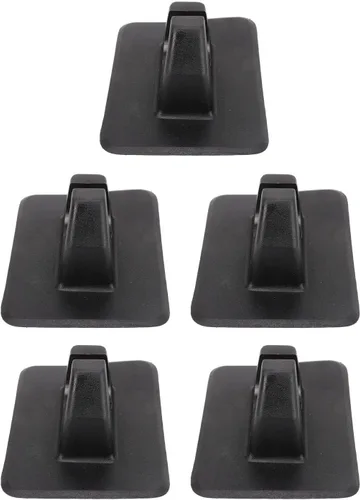 Vista 8 de Clips de soporte de paleta de kayak, 5 unids kayak remo clips de plástico inflable barco paddle titular clip Keeper