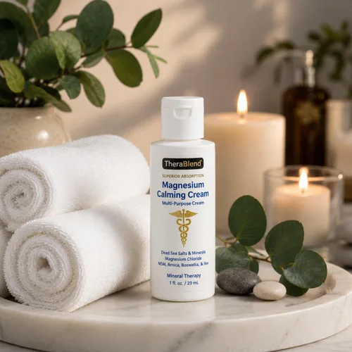 Vista 7 de Crema calmante de magnesio 1oz (paquete de 2)