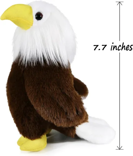 Vista 5 de Ice King Bear Peluche de águila calva de 7.7 pulgadas
