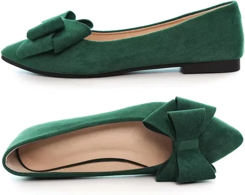 Vista 6 de TN TANGNEST Zapatos de vestir con punta puntiaguda y cómodos para mujer