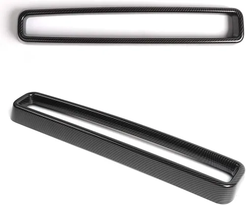 Vista 3 de JeCar Insertos de Parrilla ABS Kit de Embellecedores de Cubierta de Parrilla Accesorios Exteriores Compatibles con Dodge Challenger 2015-2023