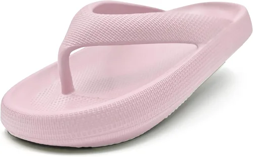 Vista 7 de Flops for Women Men Pillow Soft Slides Sandals Cushion Beach Flip Flops EVA Comfy Bath Spa Walking Sandals