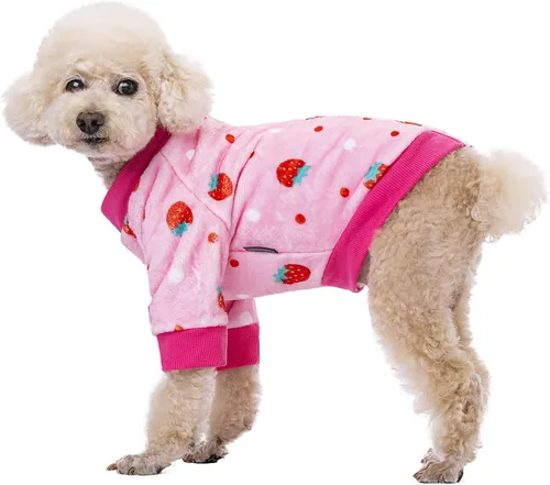 Vista 15 de Sudaderas azules con capucha para perros pequeños y medianos, sudadera con capucha de Navidad con bolsillo, sudadera con capucha para mascotas