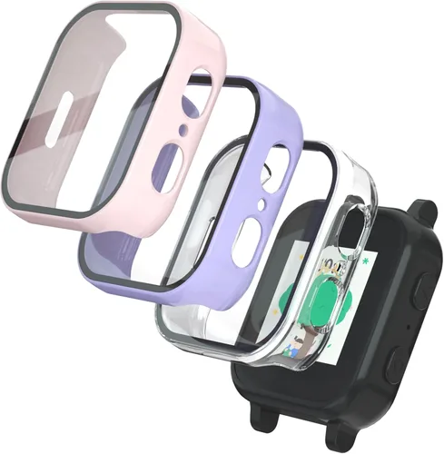 Vista 9 de SimpleThings Protector de pantalla compatible con Gabb Watch 3, paquete de 3 protectores de pantalla de vidrio templado transparente HD