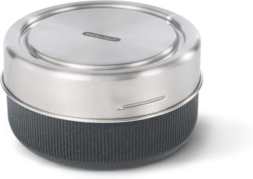Vista 8 de BLACK + BLUM Recipiente de vidrio para almuerzo, a prueba de fugas, apto Almendra