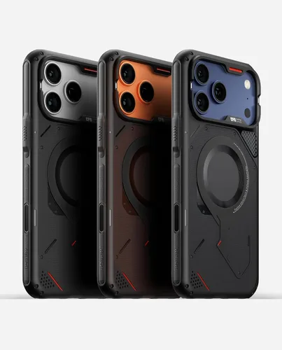 Vista 2 de Aulumu - Funda resistente A17 para iPhone 17 Pro Max Compatible con MagSafe Botones sensibles al tacto Protección integrada contra caídas