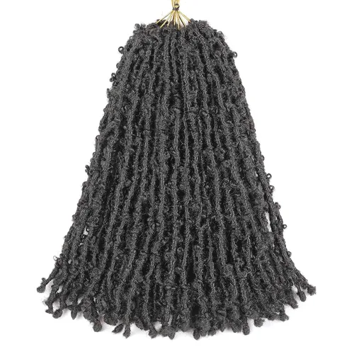 Vista 52 de Superlight Butterfly Locs - Cabello de ganchillo de 12 pulgadas, 6 paquetes