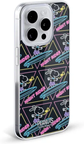 Vista 85 de Head Case Designs Peanuts Tropical Surf Snoopy Aloha Disco Gel Funda con licencia oficial [protección de grado militar] compatible con Apple iPhone