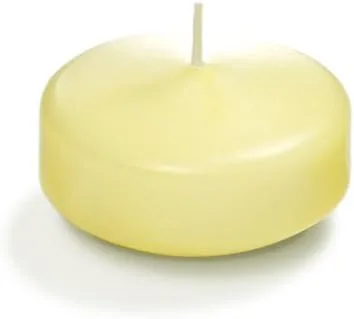 Vista 40 de yummi Caja de 120 velas flotantes marfil de 1.75