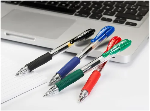 Vista 7 de Bolígrafos Pilot G2 prémium, con bola de tinta de gel y retráctiles, Colores Variados