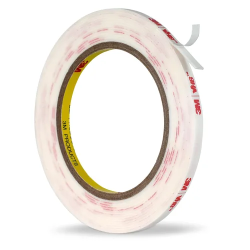 Vista 24 de Cinta adhesiva de doble cara resistente de 1/4 pulgada x 4.7 metros, cinta adhesiva de montaje de espuma impermeable 5925 para automotriz, tira