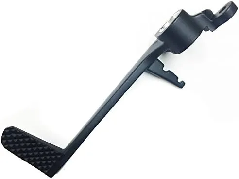Vista 4 de HONGK - Palanca de pedal de freno trasero desplegable de aluminio de alta resistencia negra compatible con Yamaha YZF-R6 2006-2015 [B01C0SZ70C]