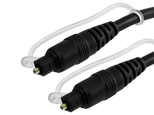 Vista 2 de Monoprice Cable de audio óptico Toslink de 0.197 in OD de 1.5 pies (paquete de 2)