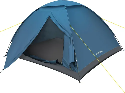 Vista 14 de JAICOM Tienda de campaña para 1/2/4 personas: tienda de campaña ligera para mochileros, impermeable, resistente al viento, fácil instalación