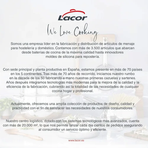 Vista 9 de Lacor 60391 Máquina para hacer pasta 10.236 in