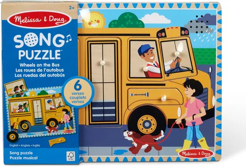 Vista 6 de Melissa & Doug rompecabezas con sonido, de 6 piezas
