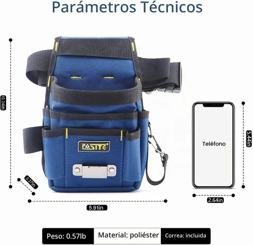 Vista 5 de PTN013 BOLSAS DE HERRAMIENTAS