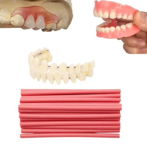 Vista 5 de Kit de material de prótesis para reparación de dientes perdidos o dientes falsos de prótesis completas de bricolaje