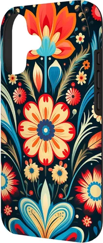 Vista 2 de Polish Folk Art Flower Pattern Poland Case for iPhone 17
