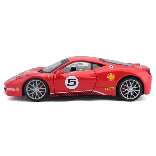 Vista 6 de Bburago B18-26302 Ferrari 1:24 458 Challenge, Rojo