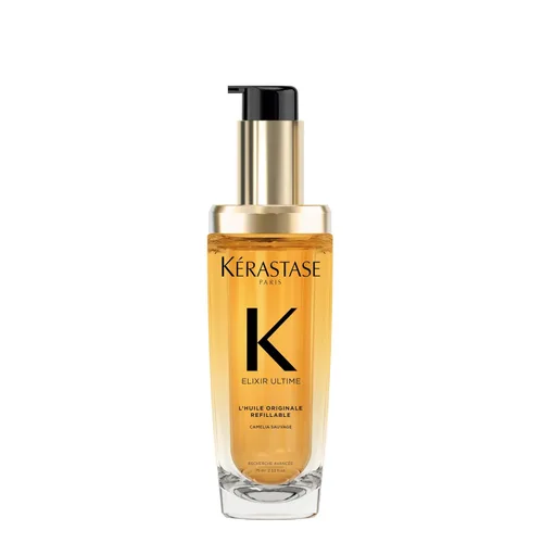 Vista 14 de KERASTASE Aceite para el cabello recargable Elixir Ultime Suero de aceite hidratante para suavizar el encrespamiento y añadir brillo Con Camelia