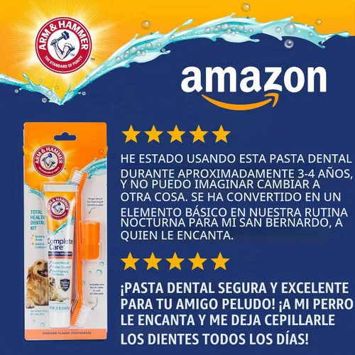 Vista 9 de Arm and Hammer Kit de cuidado completo para perros, sabor a pollo, 2.5 onzas