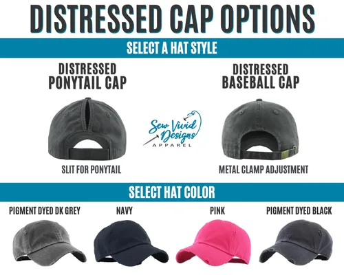 Vista 2 de Baseball Heart Hat w/Custom Name and/or Number Distressed Baseball Cap or Ponytail Hat Personalized Embroidered Baseball and Softball Mom Hat