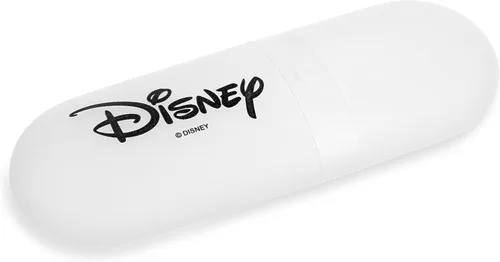 Vista 7 de Disney Mickey Mouse - Reloj analógico de acero inoxidable con correa de nailon de cuarzo para niños, Azul