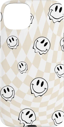 Vista 9 de Retro Swirl - Carcasa para iPhone 17, diseño de cara sonriente feliz