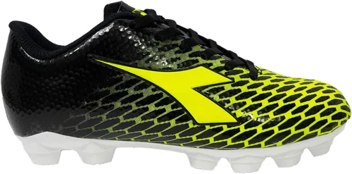 Vista 2 de Diadora Cattura Youth Firm Ground - Botines de fútbol para niños pequeños y grandes, perfectos para superficies de juego naturales y artificiales