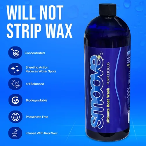 Vista 6 de Smoove Purpleicious Ultimate Boat Wash - Cuarto de galón