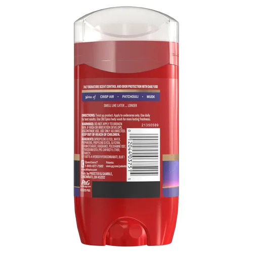 Vista 13 de Old Spice Desodorante sin aluminio para hombres, protección contra olores 24/7, frescura 24/7 y aroma duradero, Afterhours con aroma a especias, 3.0