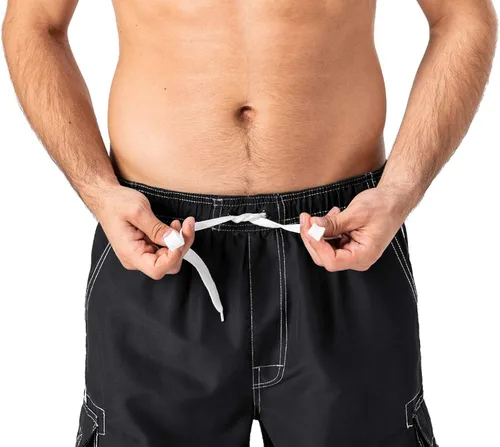 Vista 6 de TACVASEN Men's Summer Quick Dry Swim Trunks Bathing Suit Shorts with Lining Men