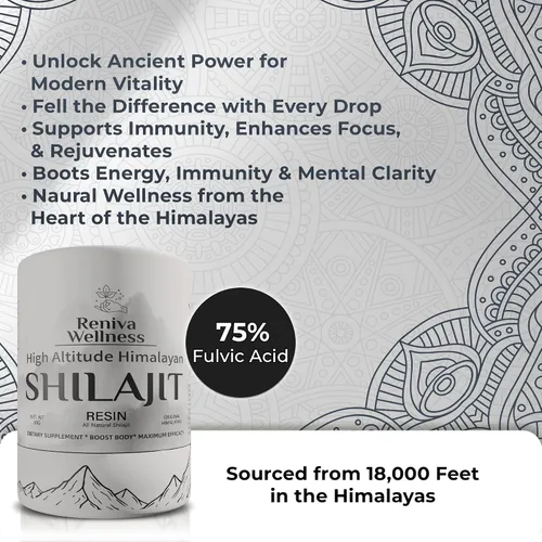 Vista 5 de Resina Shilajit del Himalaya de alta altitud, grado dorado, más de 85 minerales traza, energía, enfoque y apoyo inmunológico, probado en laboratorio