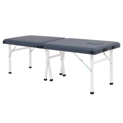 Vista 4 de Master Massage - Mesa de masaje portátil económica Harmon de 24 pulgadas, color azul rey