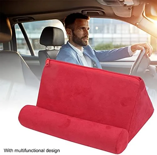 Vista 6 de Soporte portátil para tableta de almohada para cama, reposabrazos, alfombra, muslos, con área grande